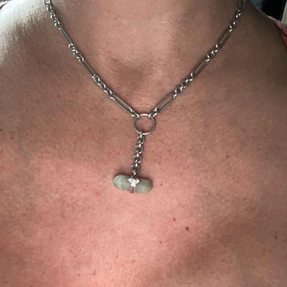 Karma and Luck beautiful crystal stone necklace - Picture 5 of 8